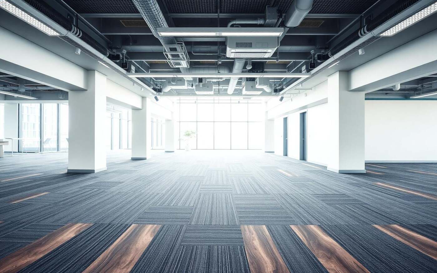Carpet Tiles flooring installation