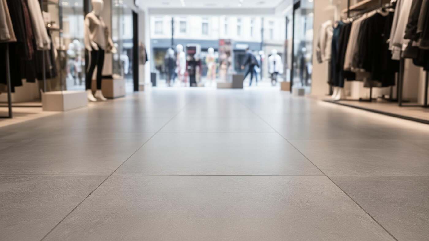 Commercial Tiling installation by Prem-Floor