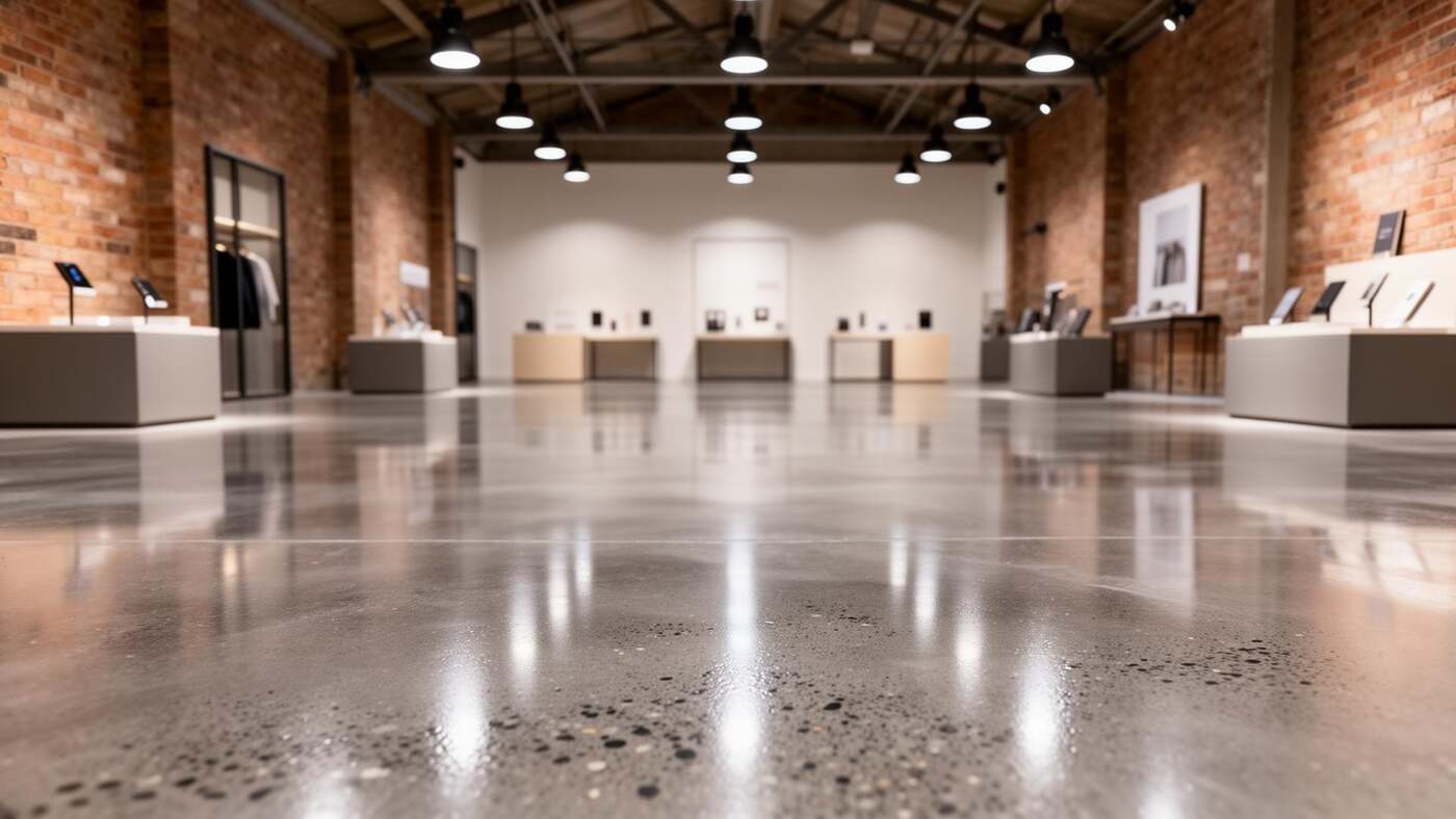 Polished Concrete & Screed flooring installation